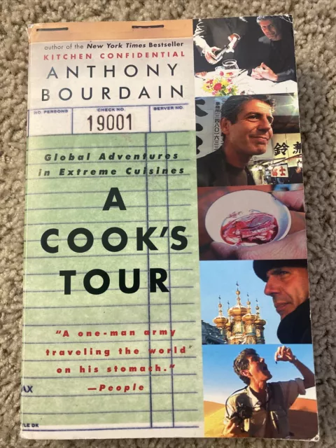Anthony Bourdain *SIGNED* A Cook s Tour Book - No Reservations - Parts Unknown