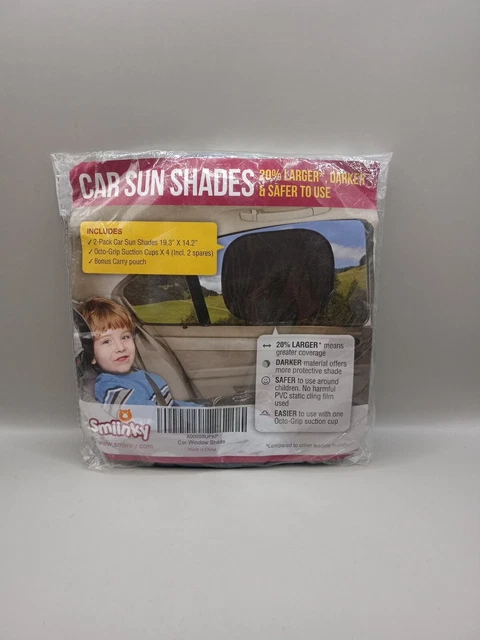 Car Sun Shade Window 2 pack 19 in/14 in