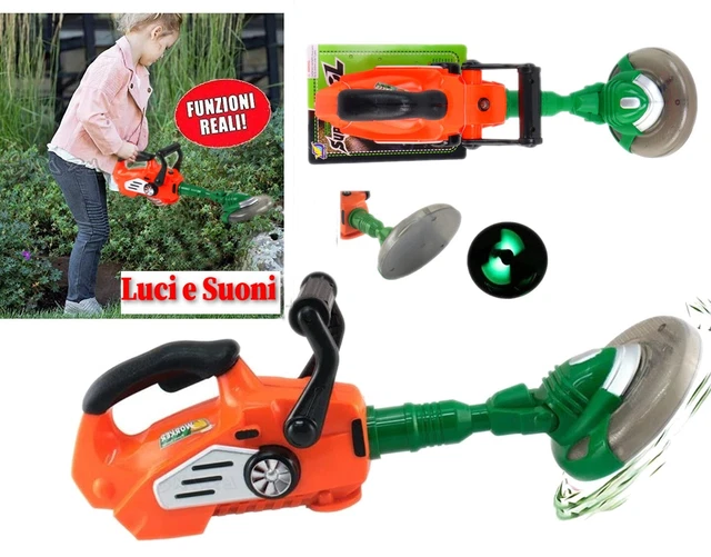 Débroussailleuse à Piles Stihl Pour Enfants - Jouet Réaliste Et Sûr Dès 5 Ans, 86-107 Cm