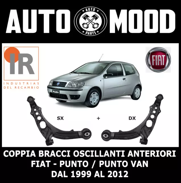 COPPIA BRACCI OSCILLANTI OE QUALITY FIAT PUNTO 188 2ø SERIE 1.3 JTD 16V 70 CV