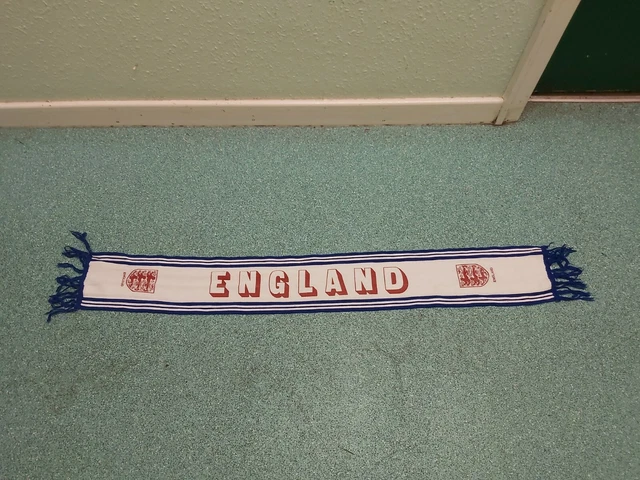 Vintage England Football Supporters Scarf