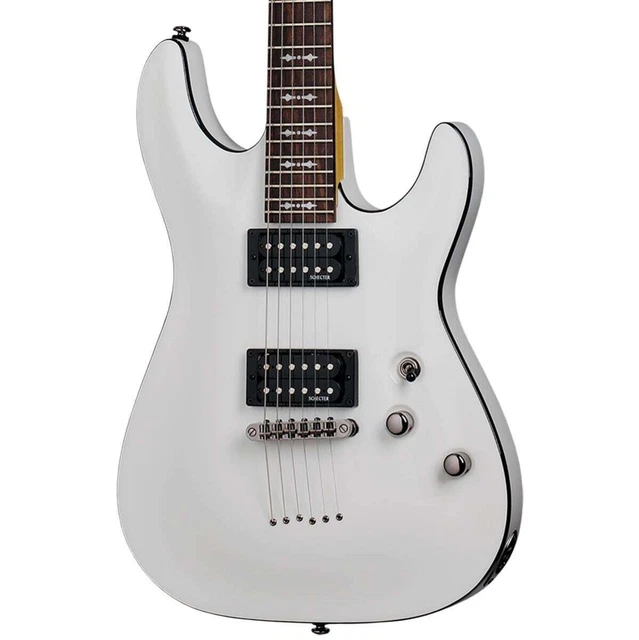 Schecter Omen 6 Electric Guitar (Vintage White)