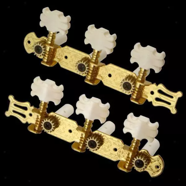 1 Set Classical Guitar String Tuning Pegs Machine Heads Keys 3L3R