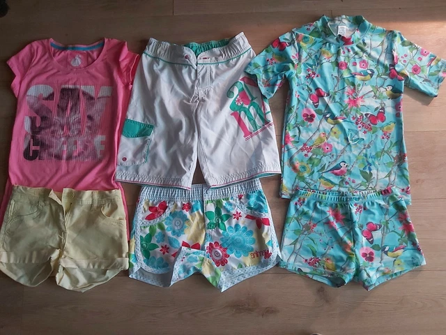 Bellissimi pantaloncini estivi per ragazze Inc Next UV top 10-11 anni