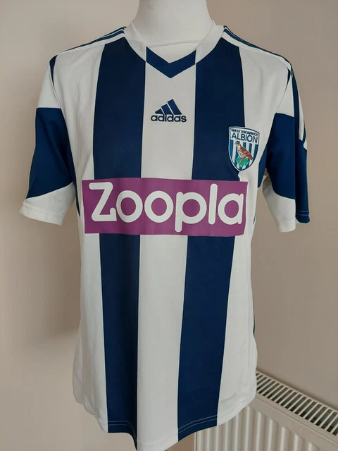 West Bromwich Albion Fc Wba Adidas 2013 Home Shirt Adult Size Medium