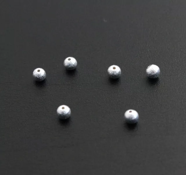 4 x 925 Silber Zwischenteile Ketten Armband Spacer Perlen Schmuck Herstellung