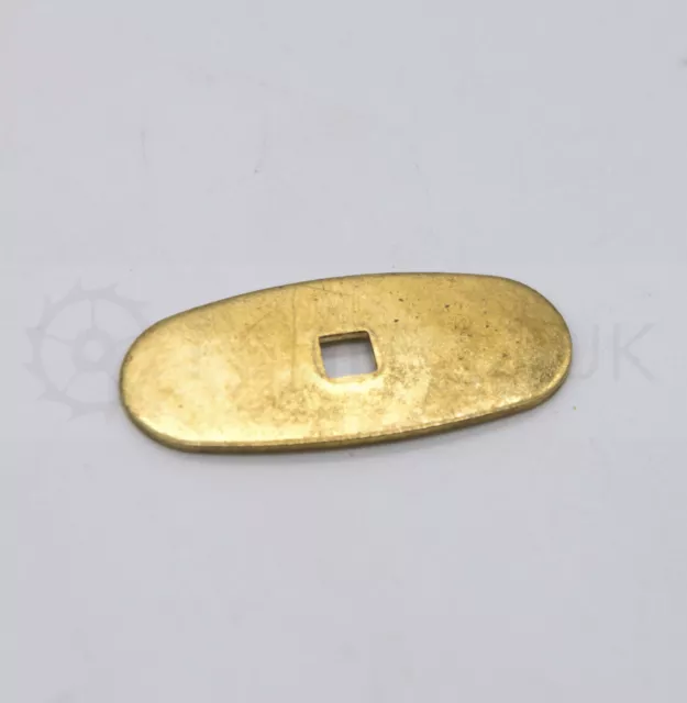 Brass Clock Long Case Longcase Friction Spring Square Hole Tension
