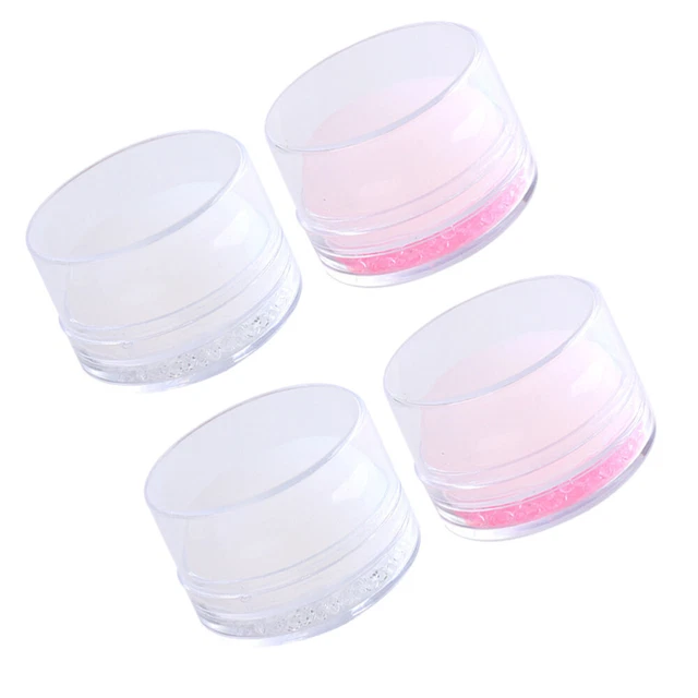 4 piezas Cómoda manicura Stamper impresión de silicona Stithers herramientas de sello de uñas