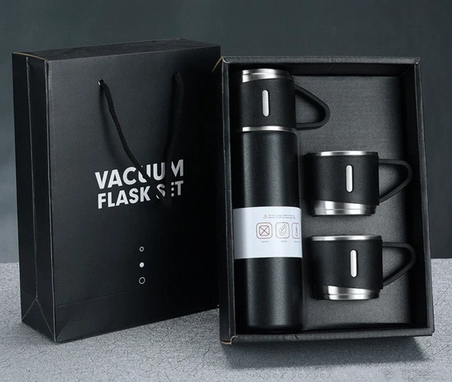 500ml Thermos Bottle Double Layer Stainless Steel Travel Coffee Mug Vacuum Flask