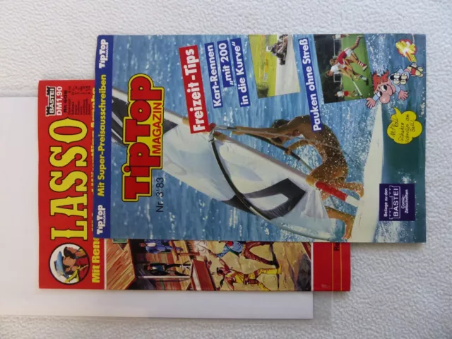 Bastei Verlag Lasso Nummer 606 mit Beilage Tip Top 3/83 in Zustand 2