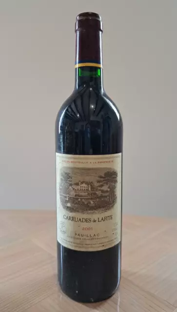 CARRUADES DE LAFITE - PAUILLAC 2001 - Second vin CHATEAU LAFITE ROTHSCHILD