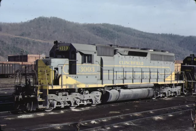 Clinchfield EMD SD40 Kodachrome original Kodak Slide