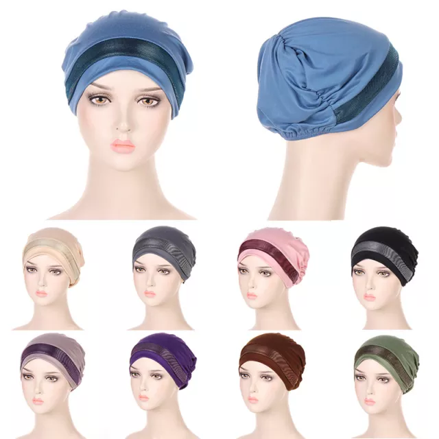Femme Turban Chapeau Chimio Casquette Cheveux Perte Tête Écharpe Housse Imprimé.