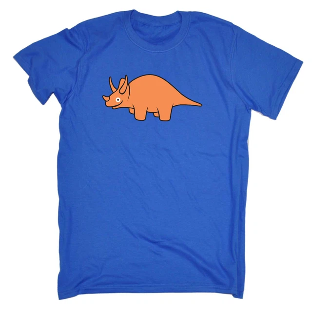 DINOSAUR TRICERATOPS ANI Mates - Mens Funny Novelty Gift T Shirt T ...