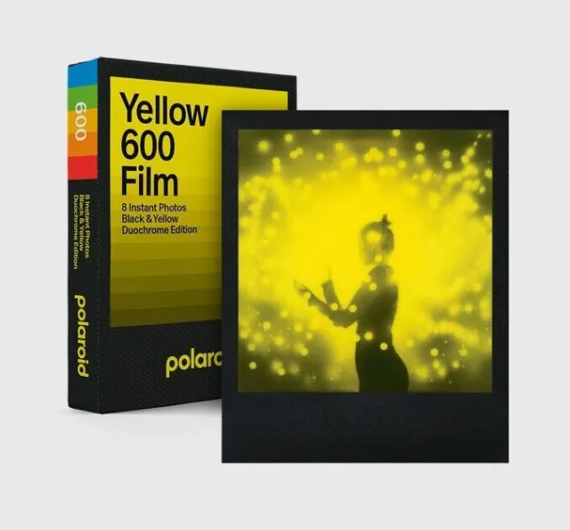 Polaroid Duochrome  Yellow Color instant film 600 OneStep Now+(Cold Stored )