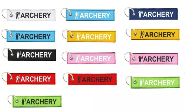 keychain keyring key keytag archery archer