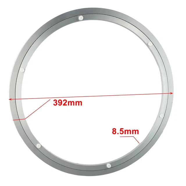 Plaque Pivotante Lourde 360° - 72mm Ou 95mm - Pour Meubles, Tables, Plateaux - Rotation Fluide - Installation Facile