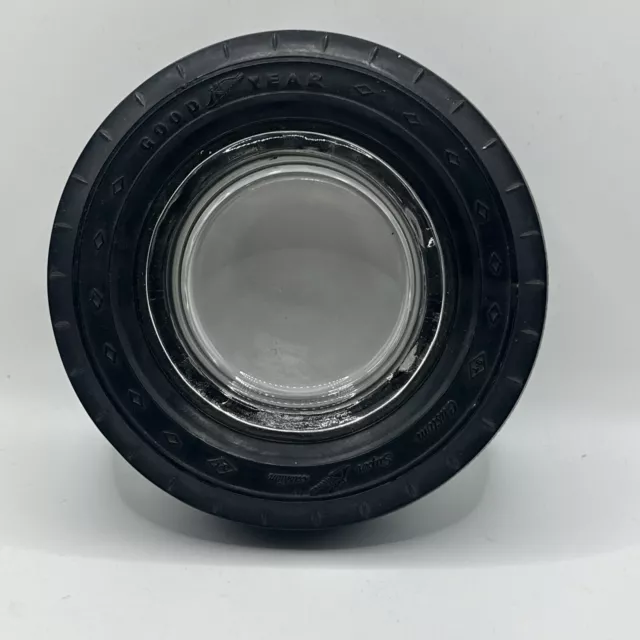Vintage Good Year Custom Super Cushion Rubber Tire Ashtray 5.5"