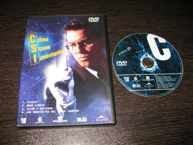 CSI CRIME SCENE Ricerca DVD Stagione Prima Episodi 1234 EUR 17,25