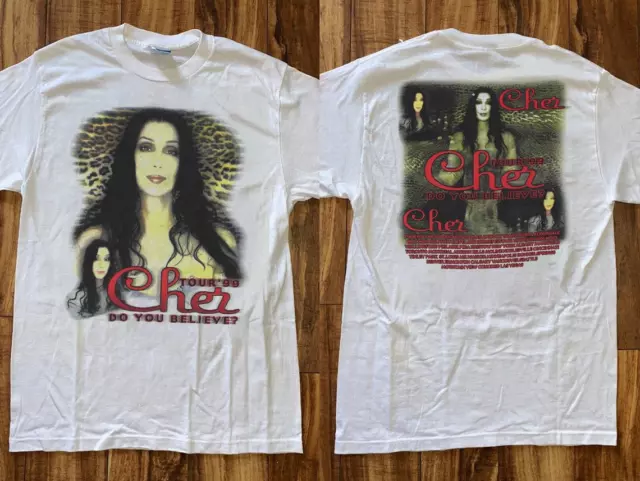 Cher Do You Believe Tour '99 T-Shirt, Cher Tour 1999 T-Shirt, Cher Tour 90s Tee