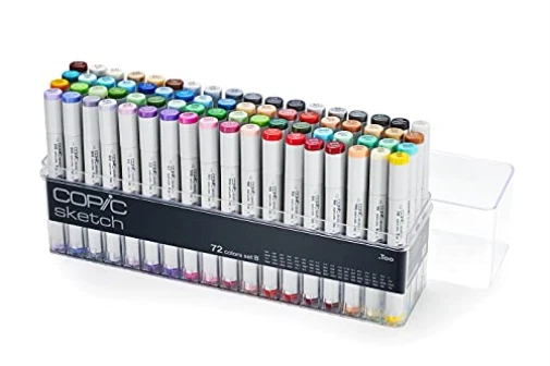 72 COPIC® Sketch B Layoutmarker farbsortiert 1,0 + NEW