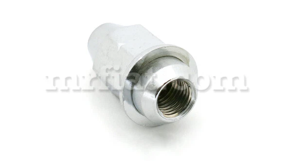 Alfa Romeo Giulia Sedan Left Hand Threaded Collar Cap Chrome Wheel Lug Nut New