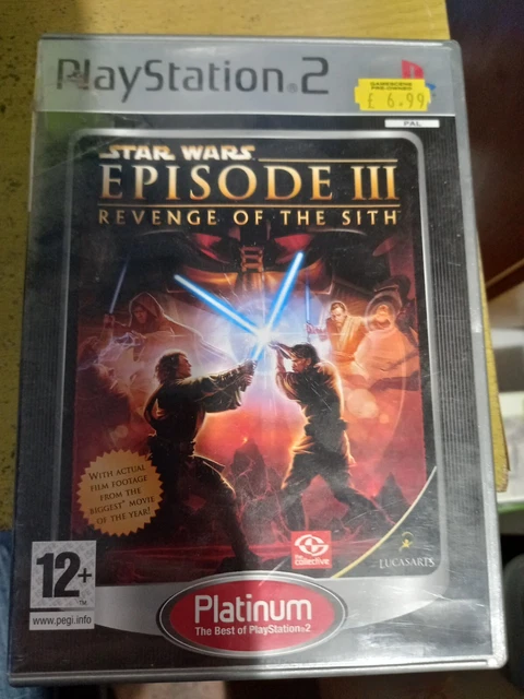 Jeu PS2 Star Wars Episode III : La Revanche Des Sith - Version Japonaise (NTSC-J) - Testé Et Fonctionnel