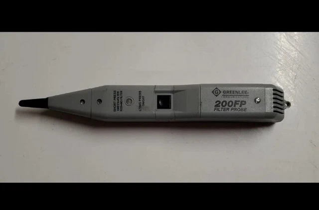 TEMPO Greenlee Communications 200FP Inductive Amplifier Filter TONE PROBE