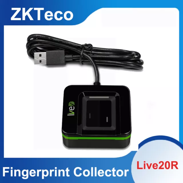 ZKTeco Live 20R Fingerprint Reader USB Fingerprint Reader ID Scanner Live20R