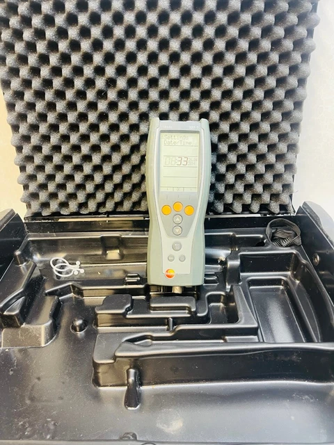 Testo 327-1 Analizzatore gas di scarico RICAMBI O RIPARAZIONI NON TESTATO