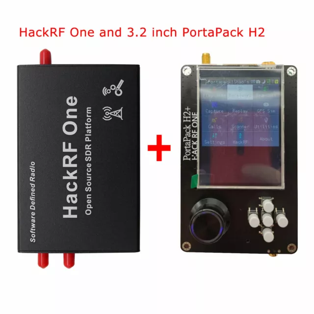 Scheda SDR 1 MHz-6 GHz HackRF One R9 HackRF Un Kit/PortaPack H1/H2 touch screen