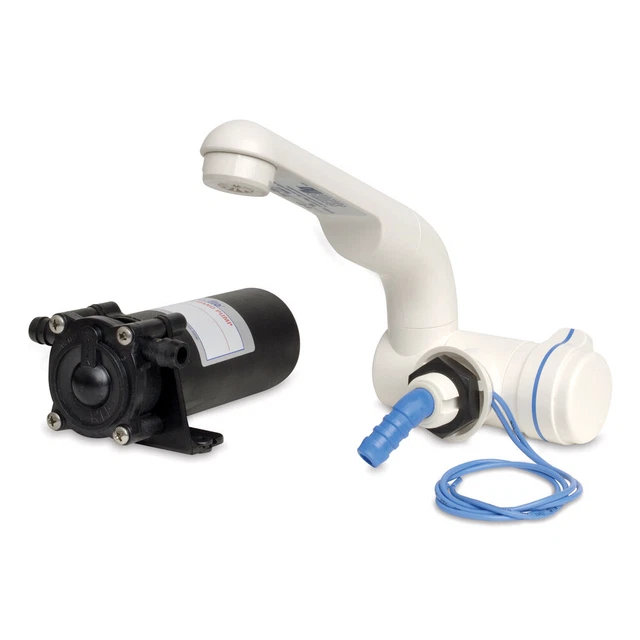 Shurflo Faucet & Pump Combo 12Vdc 1.0Gpm 3/8" Fittings