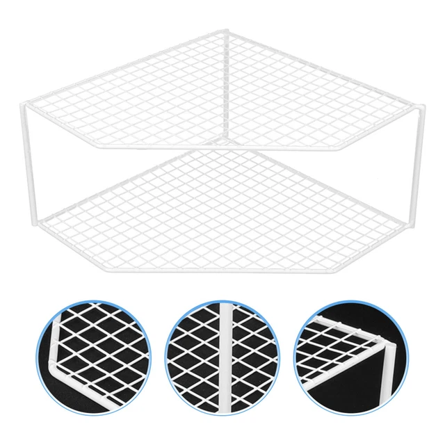 Multi-function Pot Rack Two-layer Pan shelf for jars bottle Standing Pot Rack Pa