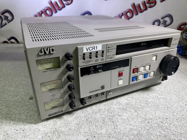 JVC PROFESSIONAL BR-S611U S-VHS Recorder/Player Edit Feeder