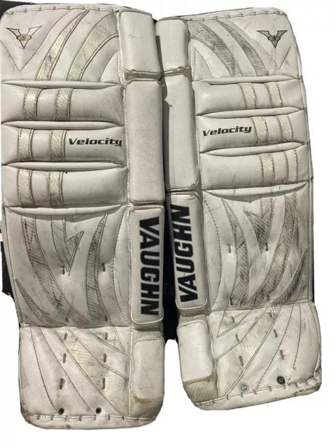 vaughn goalie leg pads