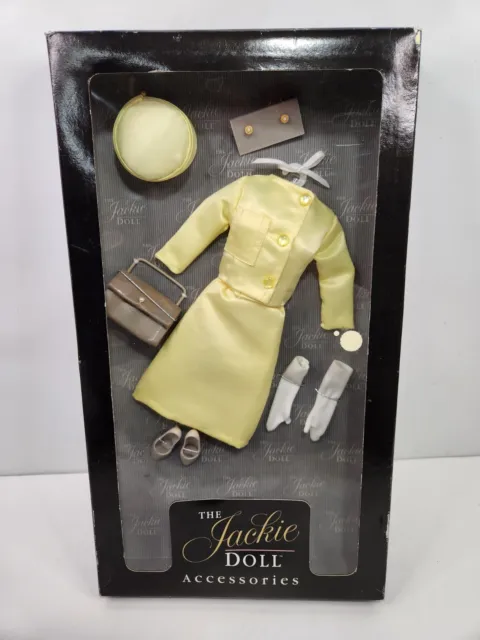 The Jackie Doll Accessories Franklin Mint Yellow Ensemble Palm Beach Clothes