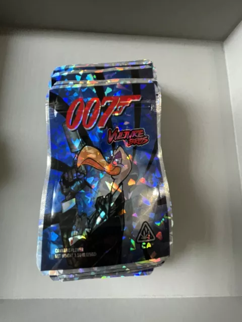 Candy Bags 3.5g, Smell Proof Candy Pouches, Food Cookie Shape Bags 100 pack