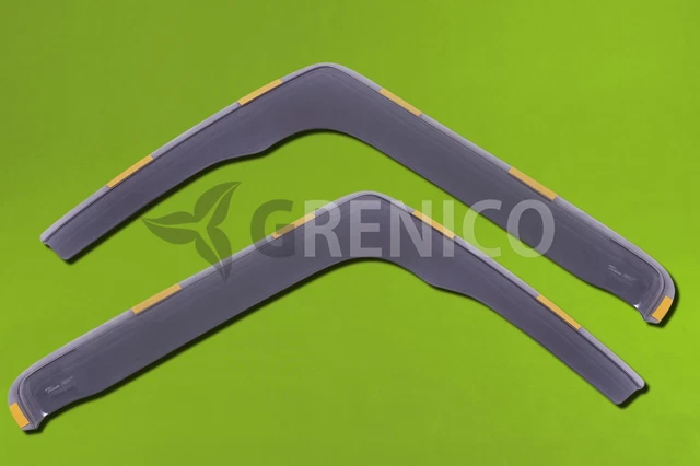 FORD MONDEO MK3 2001 2007 HEKOu00ae SIDE WINDOW HEKOu00ae SIDE WINDOW Heko Side Window Deflectors Low Profile Tint