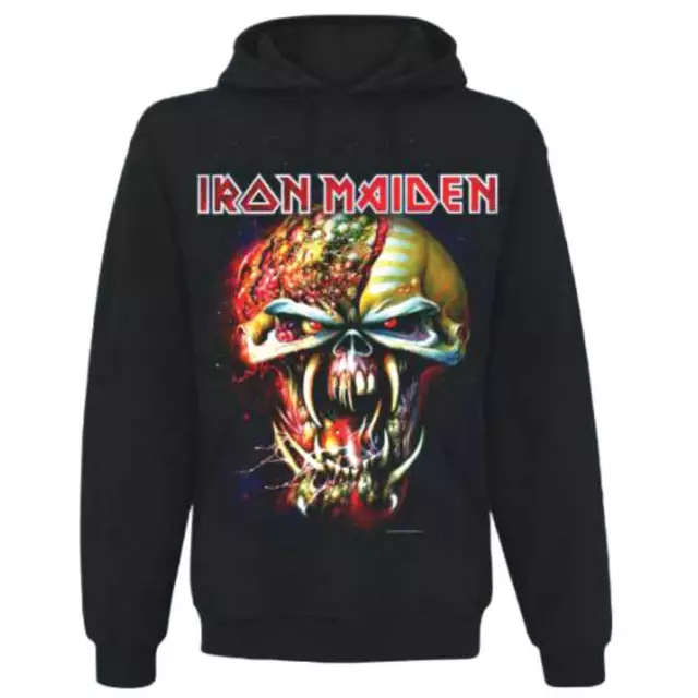 ** Iron Maiden The Final Frontier Eddie Head Official  PULLOVER HOODY HOODIE **