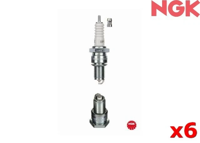 NGK SPARK PLUG FOR MG Midget 1974-1979 1.5 Convertible BP5ES x6 EUR 22 ...