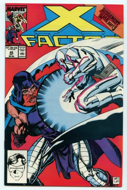 X-Factor #45 Marvel Comics October Oct 1989 (VF)