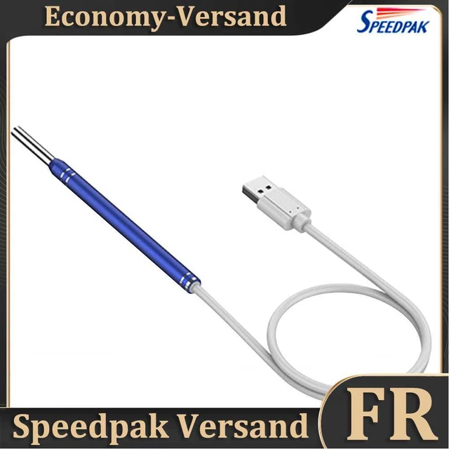 Nettoyage de la cire d'oreille Earpick Otoscope Ear Sticks Caméra Endoscope (3,9