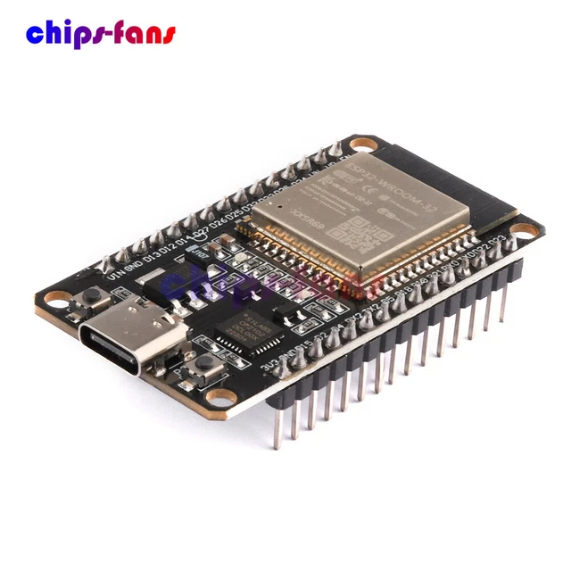 CARTE DE DÉVELOPPEMENT Bluetooth ESP32 ESP-WROOM-32 Type-C 2,4 GHz WIFI ...