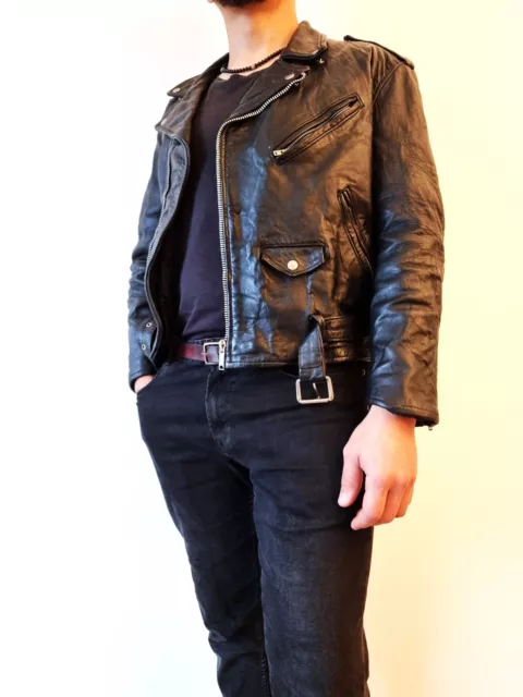 Blouson cuir perfecto homme