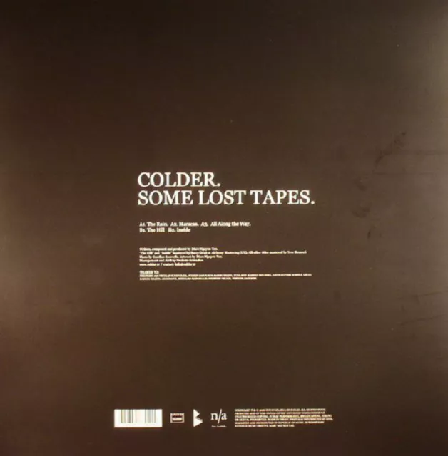 Colder ‎– Some Lost Tapes (Vinyl) BATAILLE Music Group ‎– COLDER2EP 2