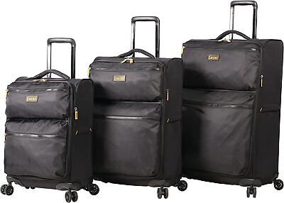 Lucas Softside 3-Piece Ultralight Luggage Set - 20", 24" & 28" Checked Luggage