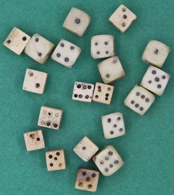 DanLingJewelry Lot De 10 Mini Dés Carrés En Résine 3D De