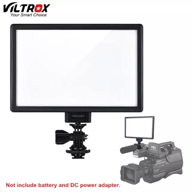 Viltrox L116T LED Video Light LCD Bi-Color DSLR LED Panel For Camera DV Camcorde