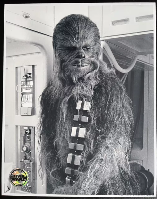 Star Wars Chewbacca The Wookie Peter Mayhew 10 X 8 Official Pix Photo