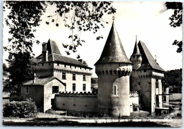 Postcard - The castle of Lieu-Dieu - Surroundings of Périgueux, France